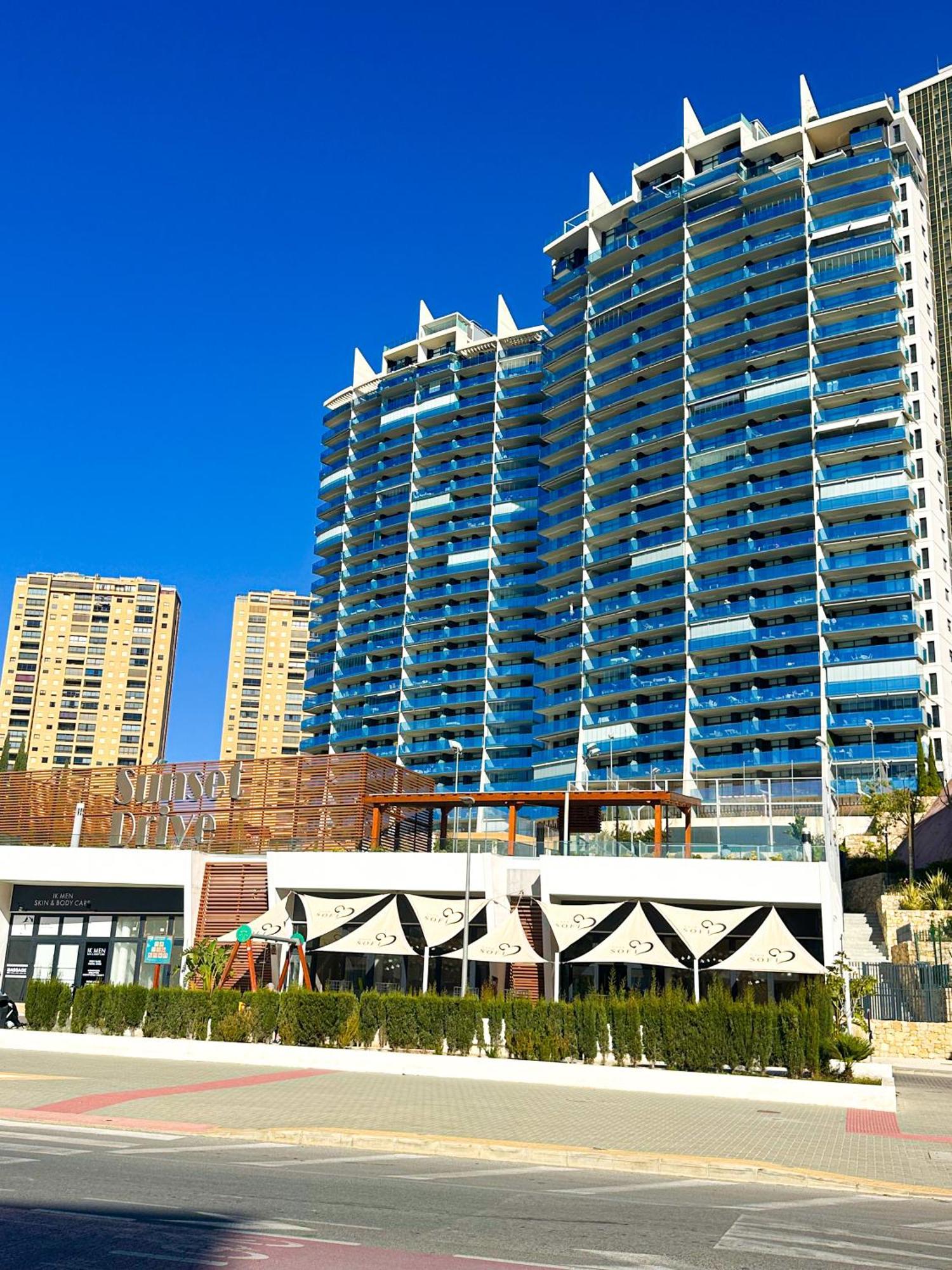 Ferienwohnung Sunset Drive Septimo Cielo Benidorm Exterior foto
