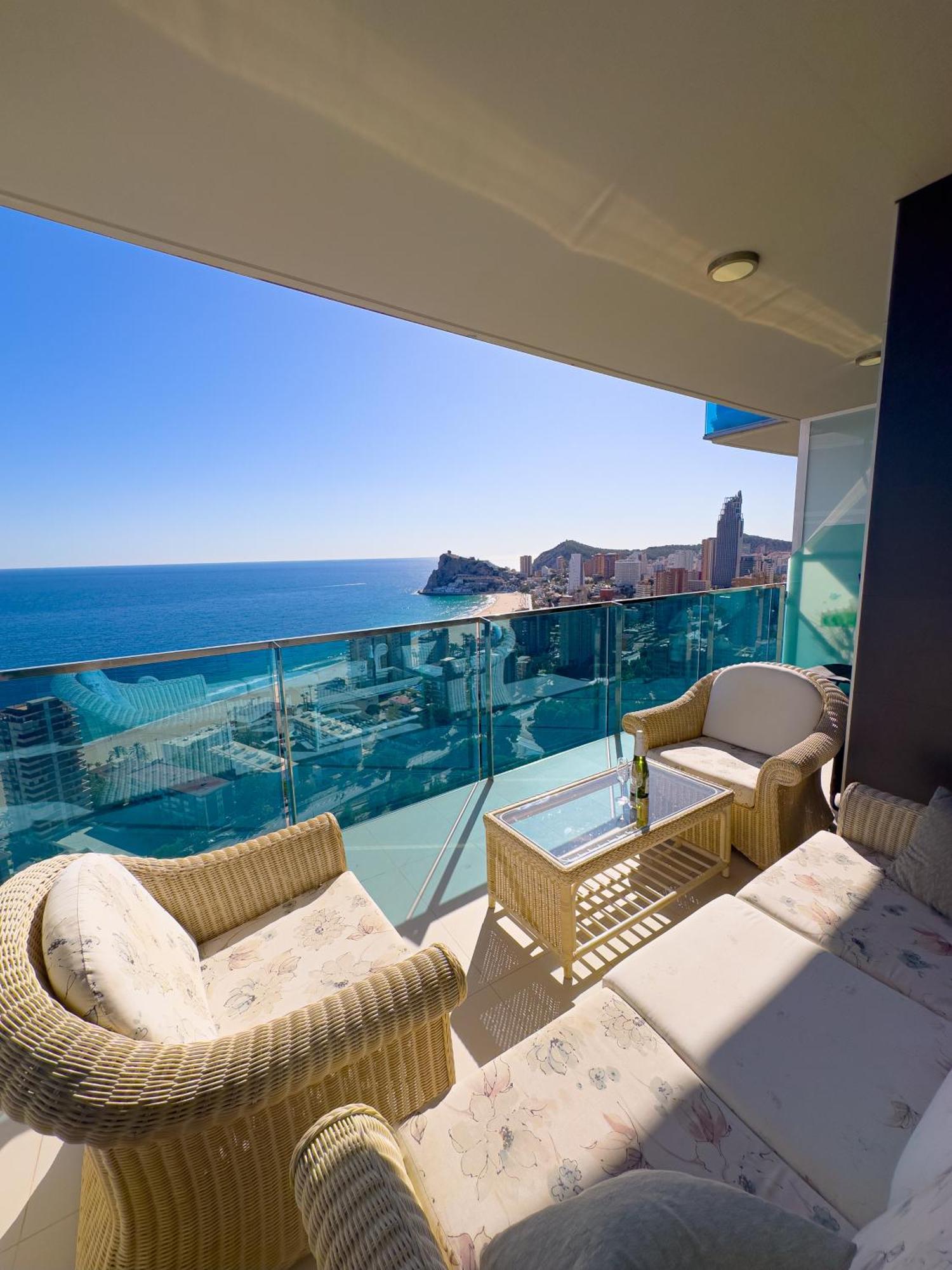 Ferienwohnung Sunset Drive Septimo Cielo Benidorm Exterior foto